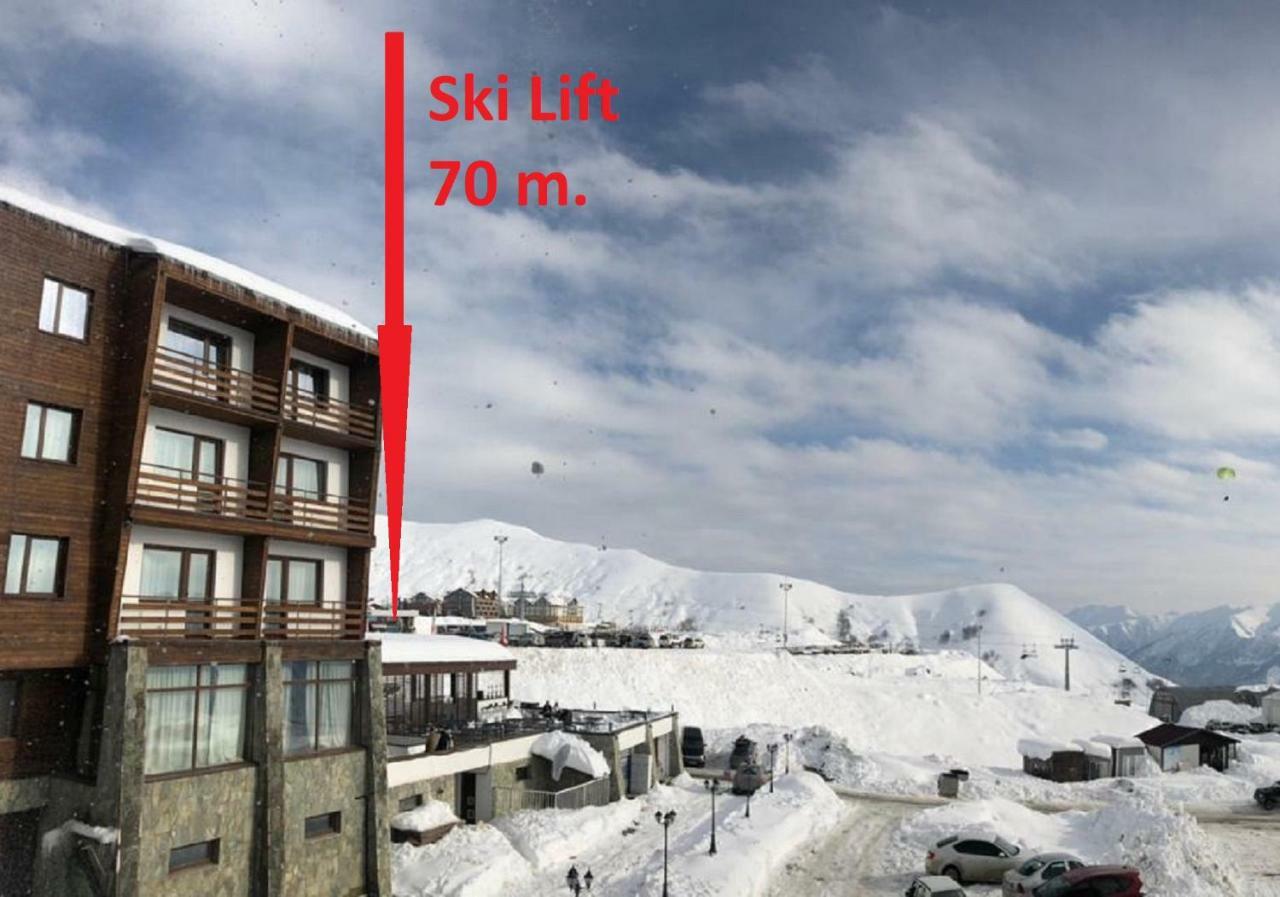 2-Room Apartment Nft Vista Gudauri 17- Near Ski Lift Exterior foto